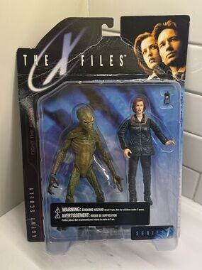 X-Files Scully & Alien Figure – Series 1 McFarlane (NWT)
